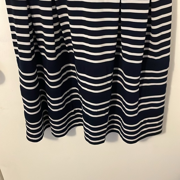 American Living Navy and White Strip Dress NWT - Picture 3 of 7